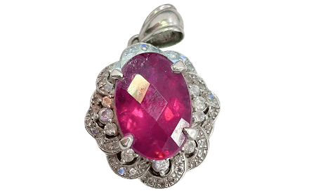 PT900ネックレストップトルマリン8.88ct